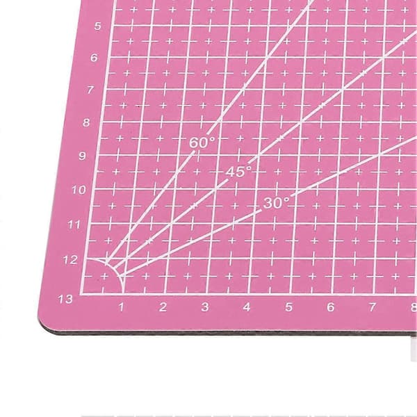 A5 Durable PVC Cutting Mat Cutting Board Self-Healing Handmade DIY Tool Pink