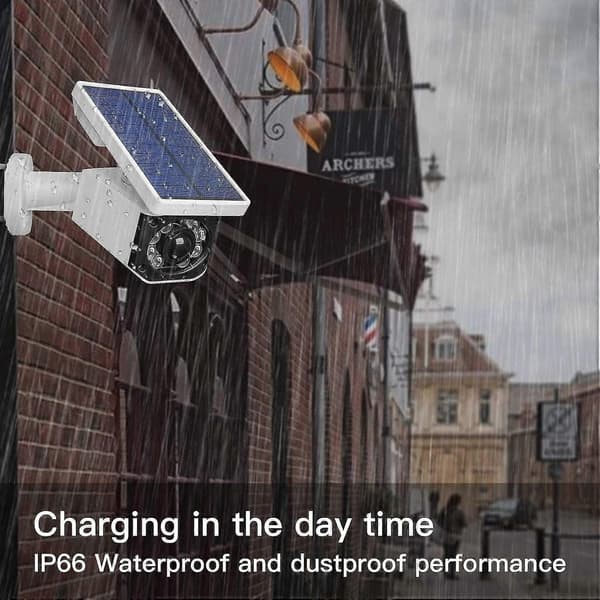 Outdoor Waterproof Solar LED Security Camera With Motion Sensor (FMY)