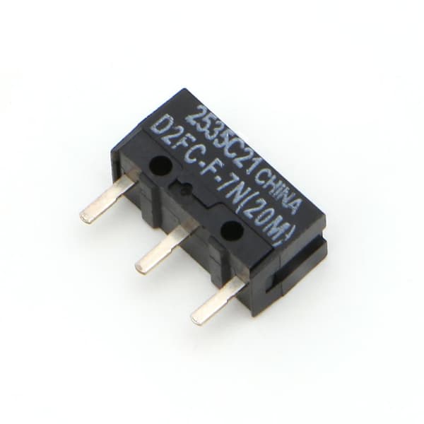 5 stk 20m mikrobryter D2fc-f-7n for musutskifting testet