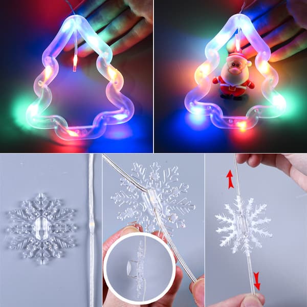 Christmas tree lighting, can be used indoors, outdoors, Christmas tree, garden decoration