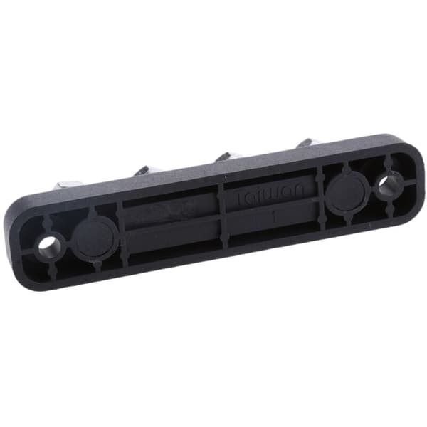 12/24V Terminals Power Distribution Block Busbar Duty 100Amp Busbar Terminal 4 Way for 4X5Mm Stud Automotive