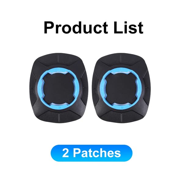 Motorcycle and Bicycle Phone Holder, 360° Rotating Navigation Bracket, Security Mounting Bracket, 4-Pack, Blue. 4PCS Blue 4PCS Blue