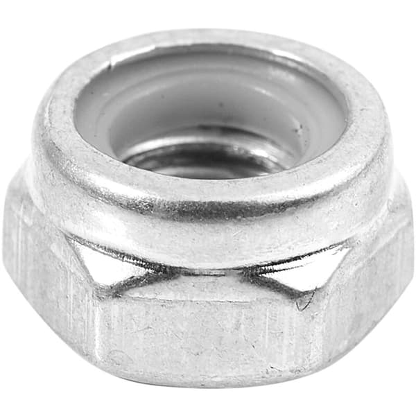 M6x1mm Rostfria Metriska Nyloninsats Låsmuttrar 30 st