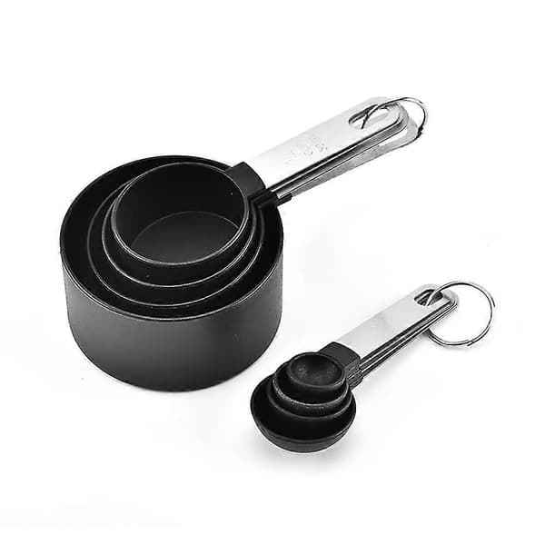 8 Pcs/Set Measuring Spoons with Stainless Steel Handle for Baking and Cooking