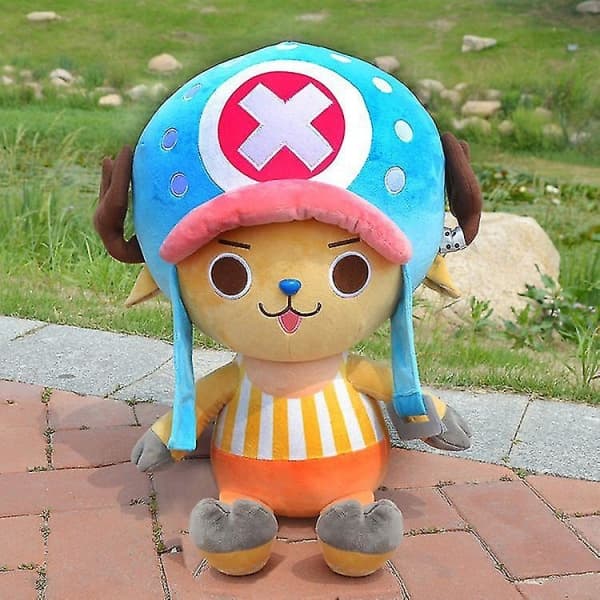 Chopper One Piece Anime Plyslegetøj 25/30cm (flere tilgængelige) 30cm