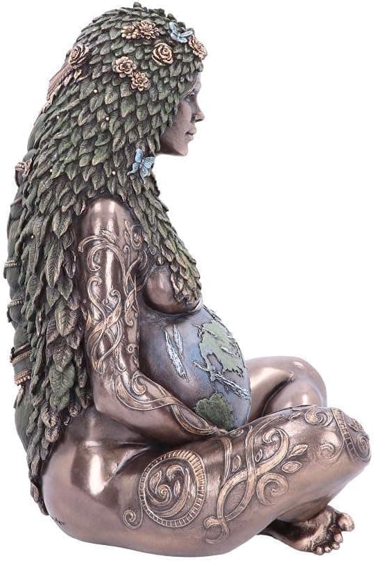 Nemesis Now Ethereal Moder Jord Gaia Kunststatue Figur, Polyresin, Bronse, 30cm [Ho]