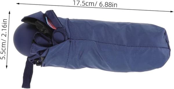 Mini Compact Umbrella Lightweight Foldable Design for Travel UV Protection Sun and Rain Blocking for Daily Use
