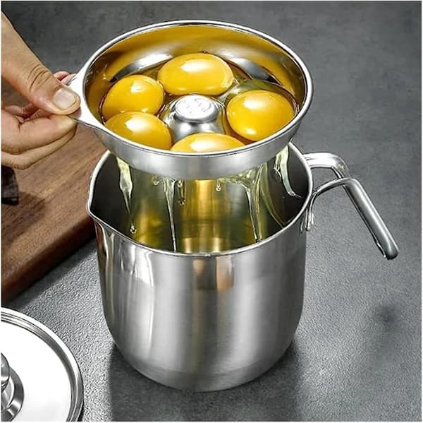Stainless Steel Egg Separator, Yolk and White Separator - Practical Kitchen Utensils