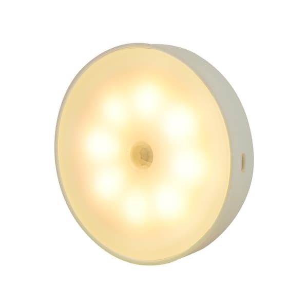 LED-natlampe, magnetisk indendørs bevægelsessensorlampe med gratis annonce