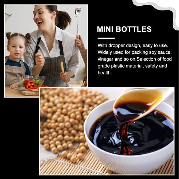 Mini Sauce Storage Bottle for Soy Sauce and Spices, Material