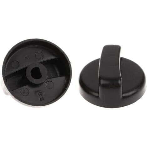 Ahlsen 5PCS 8mm Gas Stove Knobs, Universal Temperature Resistant Knobs for Gas Stove, Gas Hob, Oven (FMY)