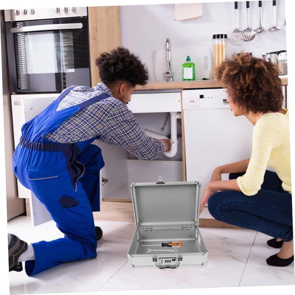 Portable Aluminum Alloy Tool Case with Handle Design and Anti-collision Protection