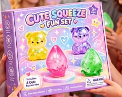 Slow Rising Squishy Stress Relief Toy Set Soft Maltose Fidget Squeeze Toys**Cute Set E Cute Set E Cute Set E
