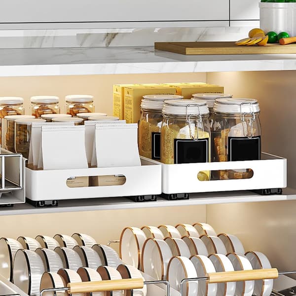 Cabinet Organizers, Pull Out Drawer Shelves, Under Sink Organizers, Kitchen Storage and Cabinet Organization Drawers
