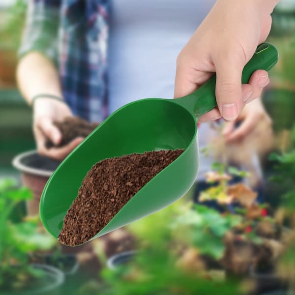 Plastspade, graveverktøy for hagearbeid, dyrking, multifunksjon