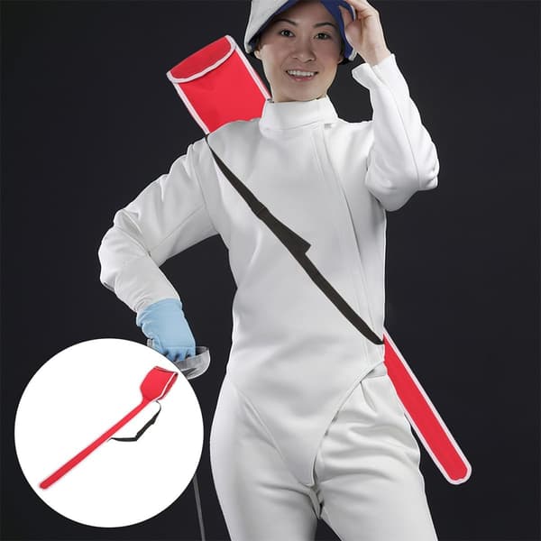 Fencing Sword Bag for Red - Oxford Cloth Sword Case with Shoulder Strap