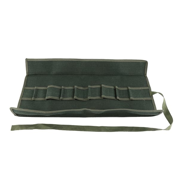 1 pc Canvas Garden Handle Portable Multifunctional Storage Package Tool Set Case Roll Bag