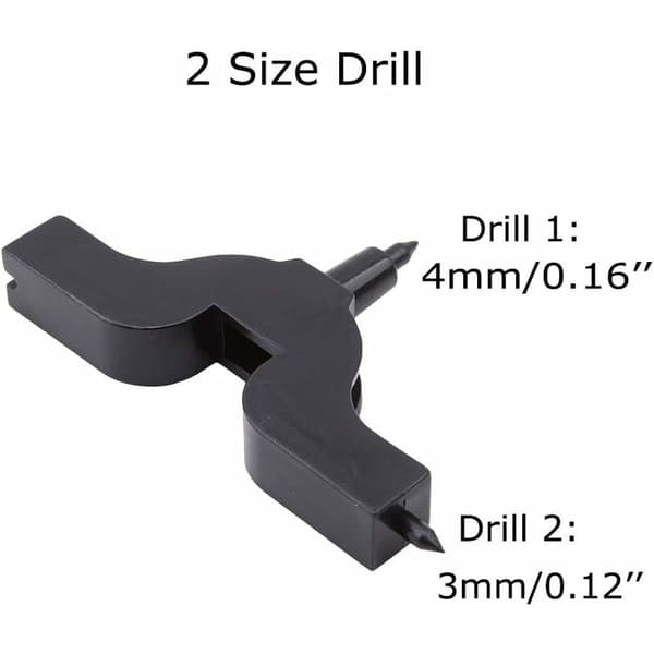 Drip Irrigation Accessories, 3mm/4mm Hole Puncher for Garden Hose, for Drip Irrigation Hose, Irrigation System Micro Drip Irrigation Kit Garden