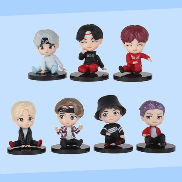 BTS Idol Dolls 7-pack for Collectible Toys