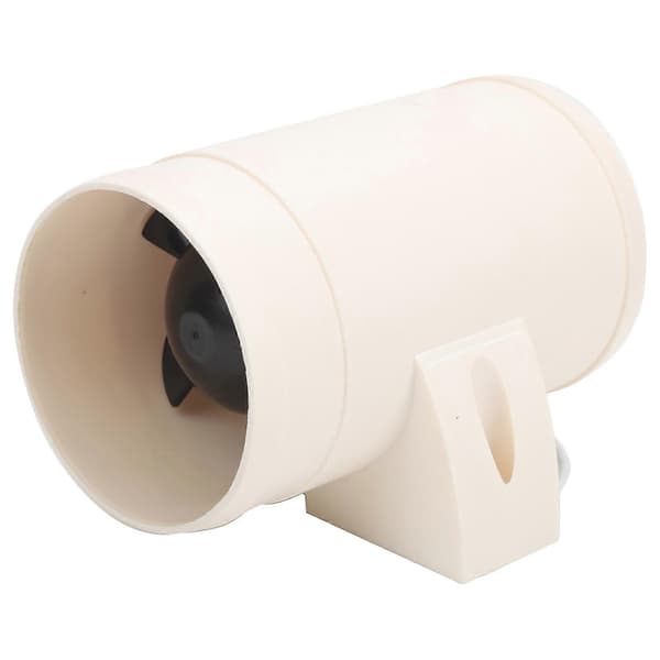 12V 3-tommer Inline Marine Lænse Luftblæser Stille Stærk Ventilationsventilator Passer til Yacht Båd RV(FQ)