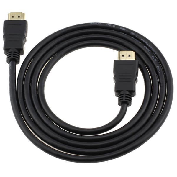 USB til HDMI-adapterkabel - Opladningskonverter USB 2.0 Type A han til HDMI han (kun til opladning) (2 meter sort)