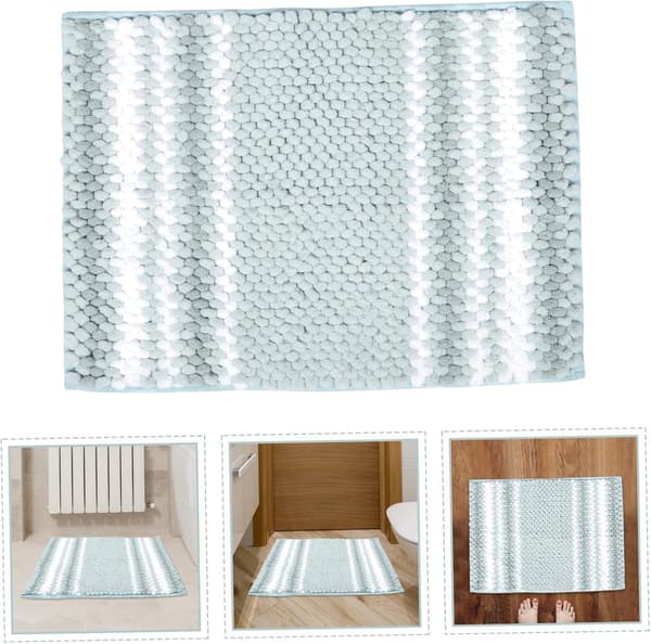 Non-slip Absorbent Foot Pads for Bathroom Kitchen Floor Mat Washable Floor Mat