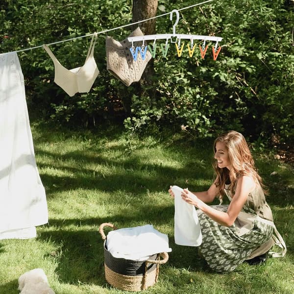 3-pack sock dryer, rotating sock drying rack, laundry rack for socks, underwear, hats