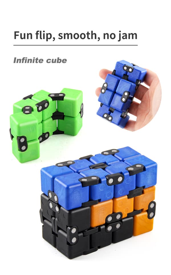 Stresslegetøj Dekompression Rubiks terning Dekompression Artefakt Kreative terninger