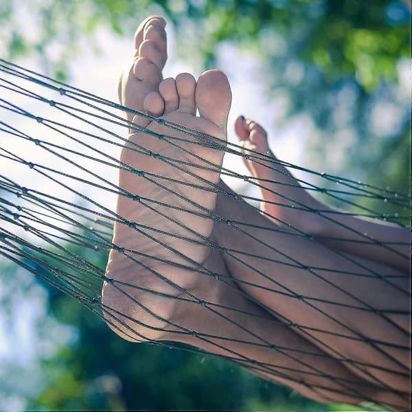 Net hængekøje, havehængekøje til én person, camping