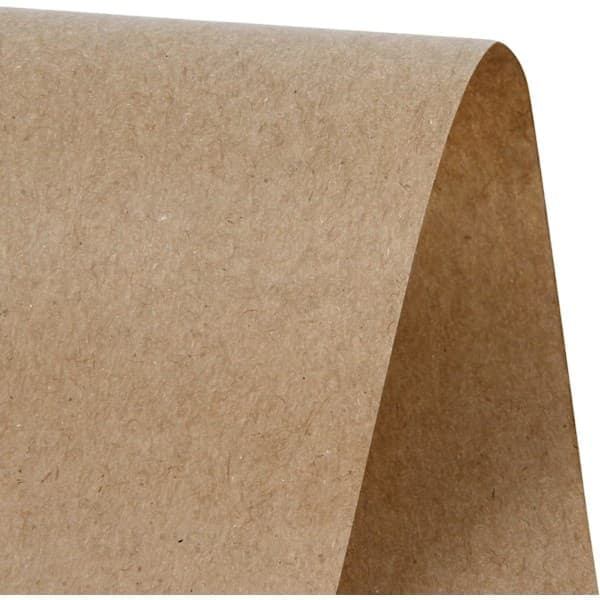 Brun kraftpappersrulle för pyssel, konst, presentinslagning och dekorativt papper