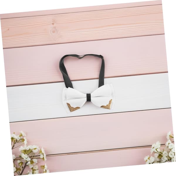 2 st justerbara färdigknutna flugor för män med sofistikerad bröllopstuxedo-accessoar