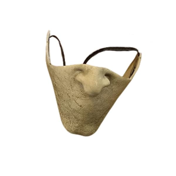 Sort telefonmaske, Cosplay-maske, gyserrekvisitter til Halloween (3-pak)