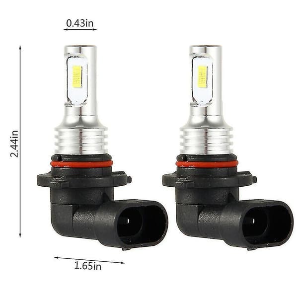9005 Hb3 LED-strålkastarlampor Kit Helljus 35w 4000lm 6000k Vit - Snngv
