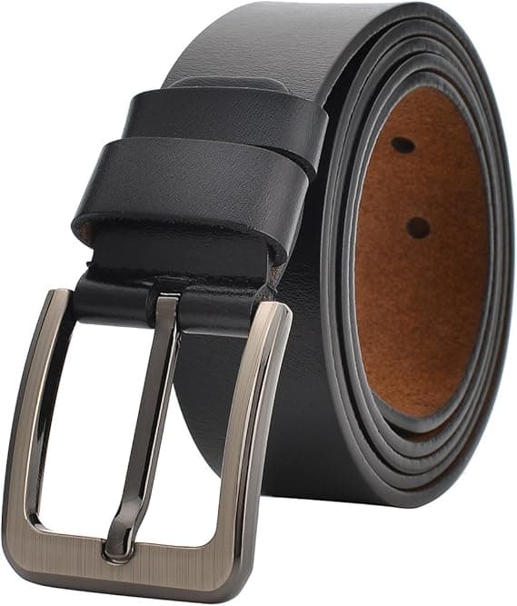 Lærbelt for menn 110cm-130cm Regular og Plus Size Menn, Herrer