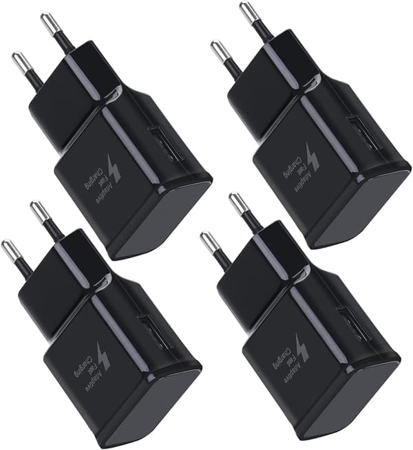 4-pakkaus 5V-2A USB-virtalähde Universaali pikalaturi