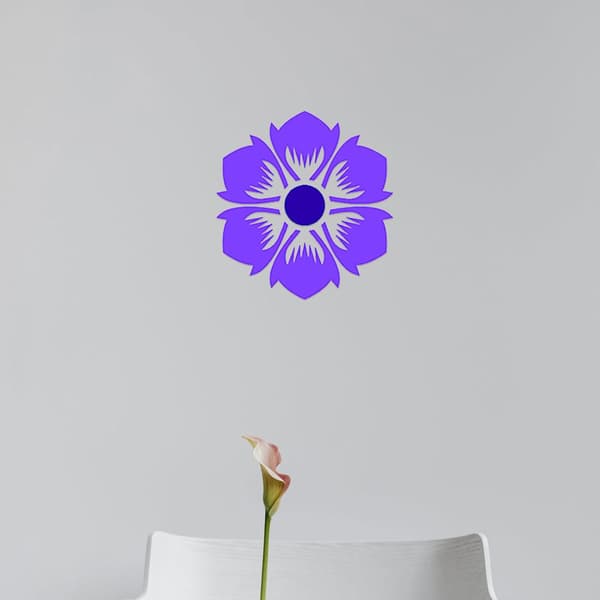 16 Sheets Reusable Flower Stencils Multifunctional Printing Template PET Material Odorless