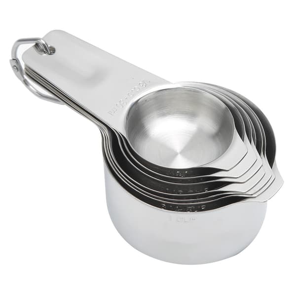 Stainless Steel Measuring Spoon Set, 7 Pieces, Kitchen Baking Cooking Measuring Cups