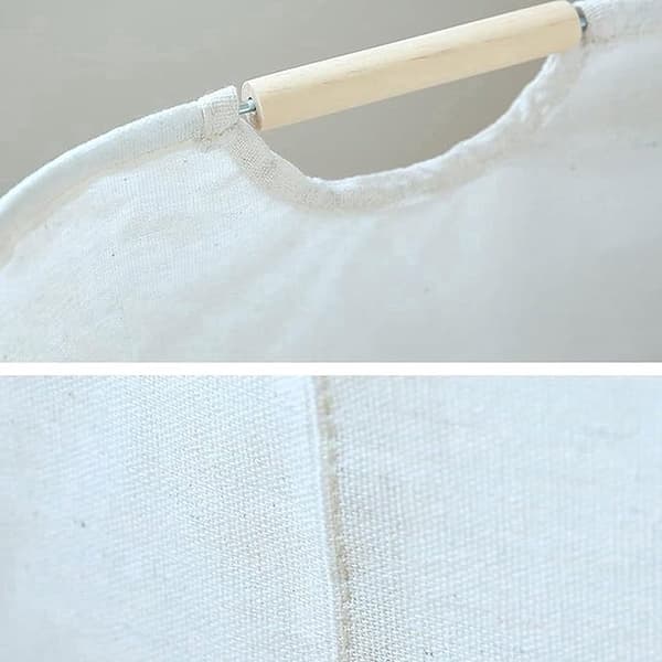 Cotton Laundry Basket - Laundry Bag - Laundry Hamper - with Handles - 30x30x40cm - Durable - High Capacity - Foldable - Laundry Box ...