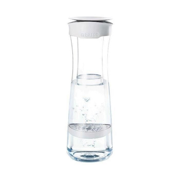 Brita filterflaska och kanna Grafitvit filterflaska - 1 MicroDisc-filter ingår Grafit grafit, Transparent 1.3