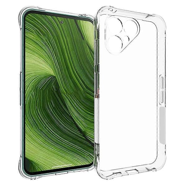 Fodral till Fairphone 6, halkfritt, stötsäkert TPU, transparent telefonfodral - perfekt passform