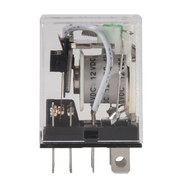Spold DC 12V 10A 240VAC 28VDC Elektromagnetiskt Relä DPDT JQX-13F2Z