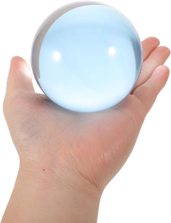 Crystal Ball Sphere Juggling Balls for Beginners Adult Acrobatic Act Circus Performance Reusable