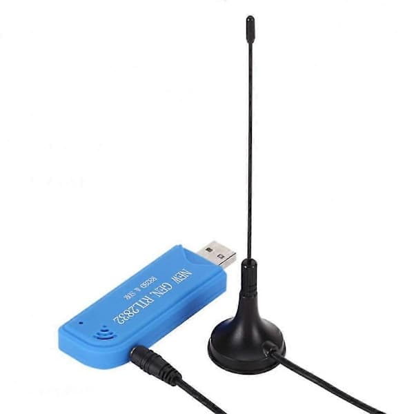 SDR RTL2832U R828D A300U FM Mottaksfrekvens Tuner Dongle Stick 25MHz-1760MHz