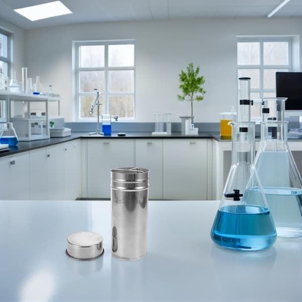 Desinfeksjonskrukke i rustfritt stål for laboratorieeksperimenter Petriskålholder for cellekulturfat