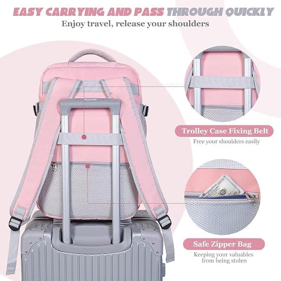 Ryanair Cabin Bag 40x20x25 Suitcase Women 20l Backpack for Flight Hand Luggage Backpack