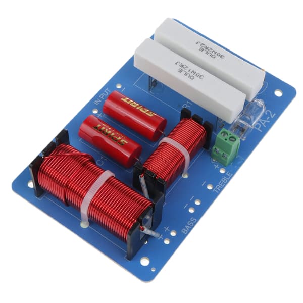 500W Justerbar Multi Diskant/Bas 2 Enheder Lydfrekvensdeler 2-vejs Delefilter Opdateret Version