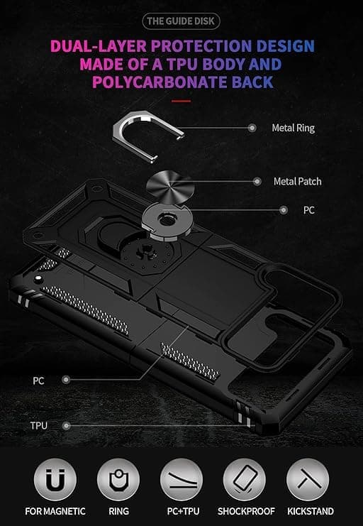 Compatible with Samsung Galaxy Z Flip 3 Case, [Military Grey]