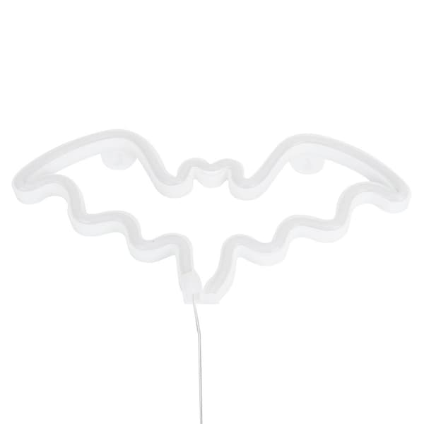 LED-neonlys, innovativ flagermusform, neonskiltlampe til KLB
