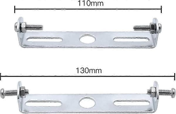 4-pakning Taklampefeste 105mm Flat Holder og Tilbehør