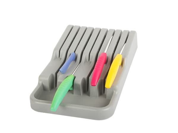 Knife Holder Insert / Knife Rack / Knife Storage - Drawer Insert for Kitchen 550